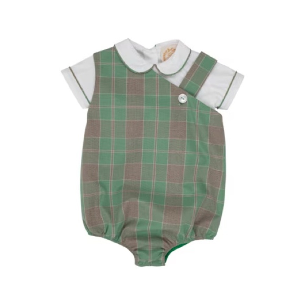 NWT Beaufort Bonnet Company TBBC Barr Clay Bubble Mirador Place Plaid Green.
